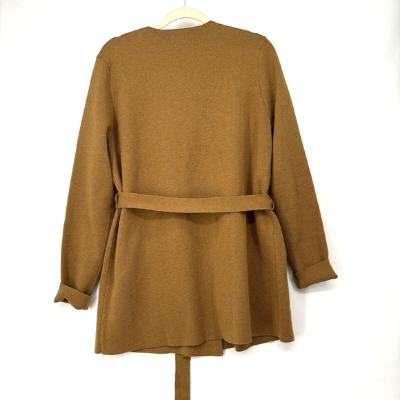 Duluth Trading Sweater Large Brown Cardigan Wrap Nonstop Convertible Cardi-wrap - Picture 6 of 6